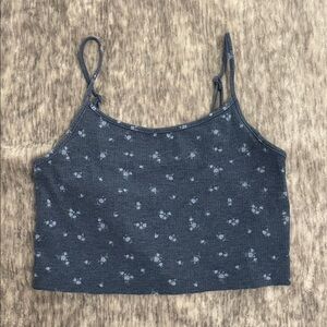 American Eagle Outfitters Navy Floral Camisole